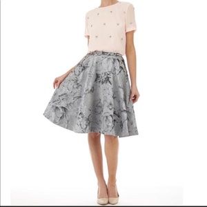 TED BAKER London Caju metallic skirt